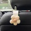 Beige flower [white hook]