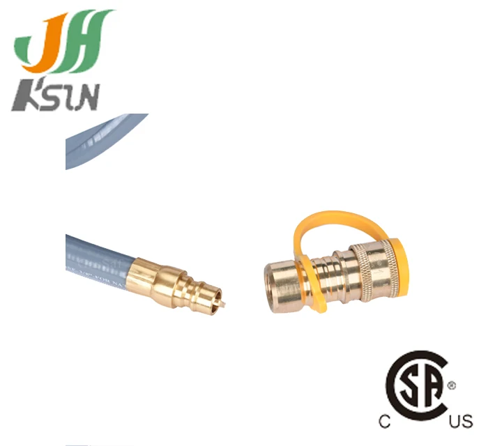Low Pressure Natural Gas Hose with Quick Connector for Grill and Heater