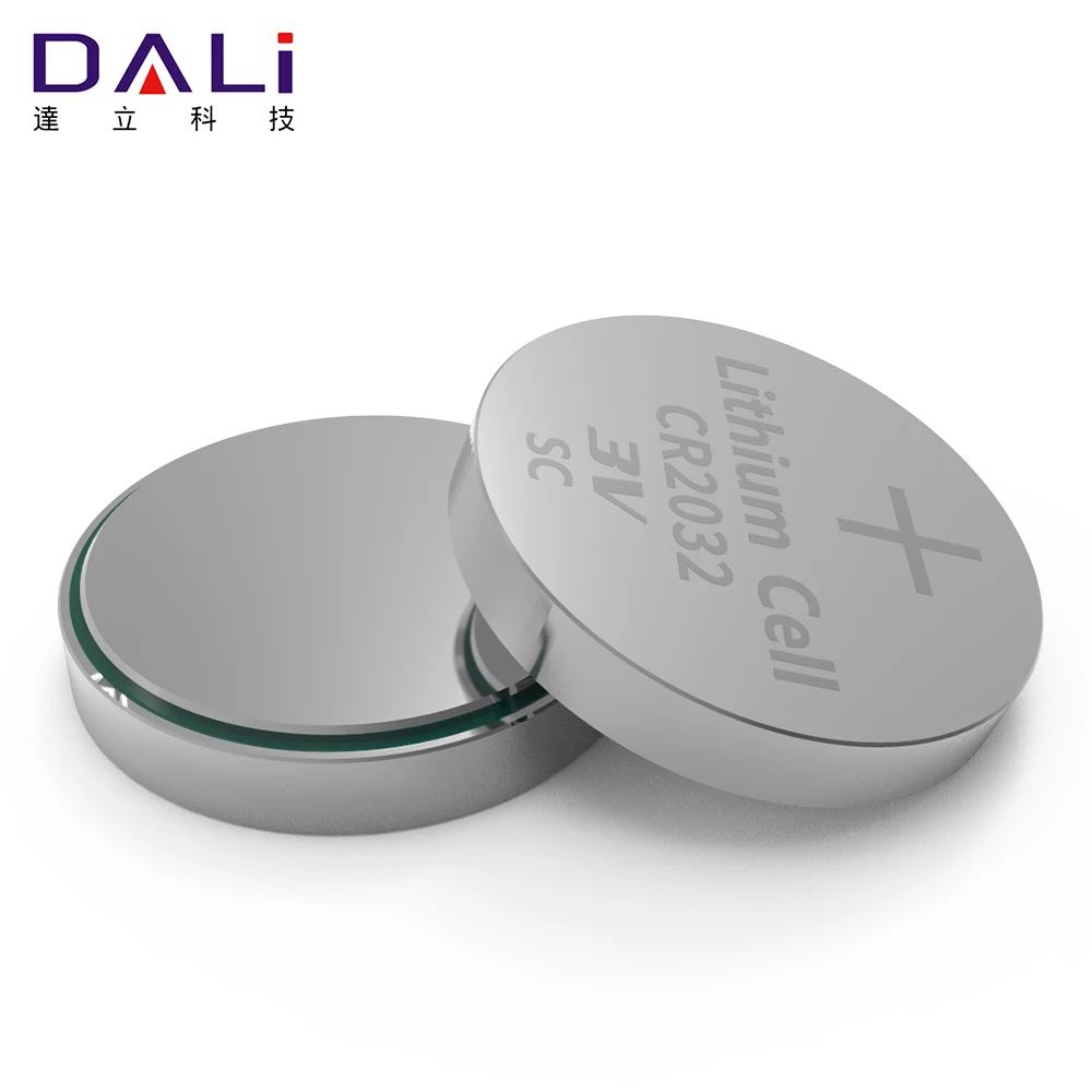 공장 도매 저렴한 OEM 배터리 CR2032 3V 리튬 버튼 셀 코인 배터리