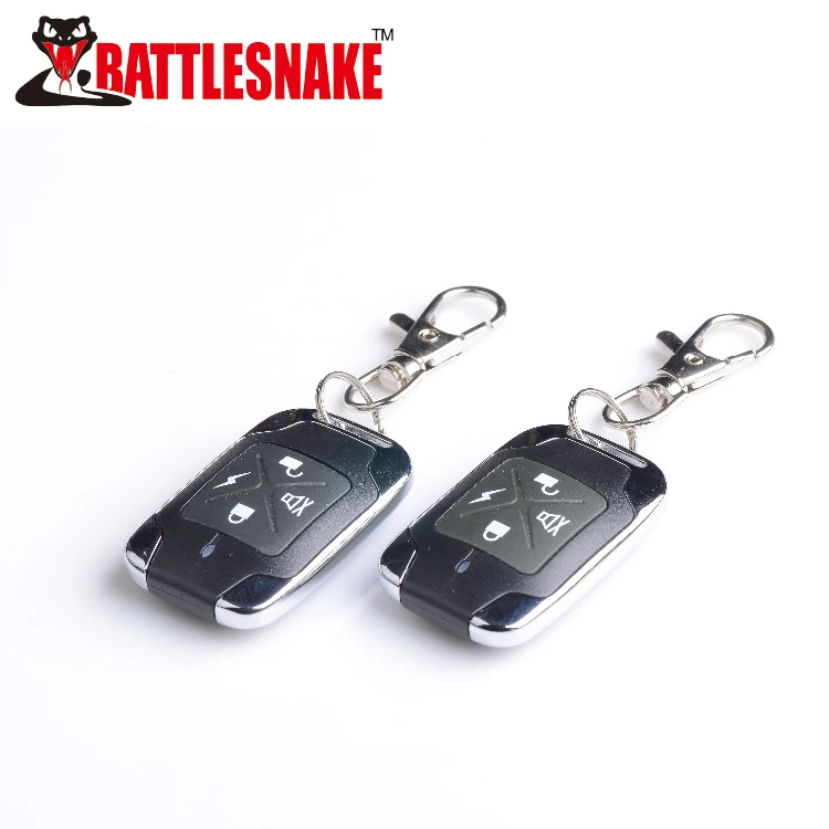 Universal One Way Car Alarm System Siren Remote Control Car Alarm System Security With Key for Car