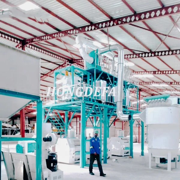 Maize Flour Milling Machine Flour Maiz Corn Mill Price with Branch Office in Uganda Zambia Ethiopia