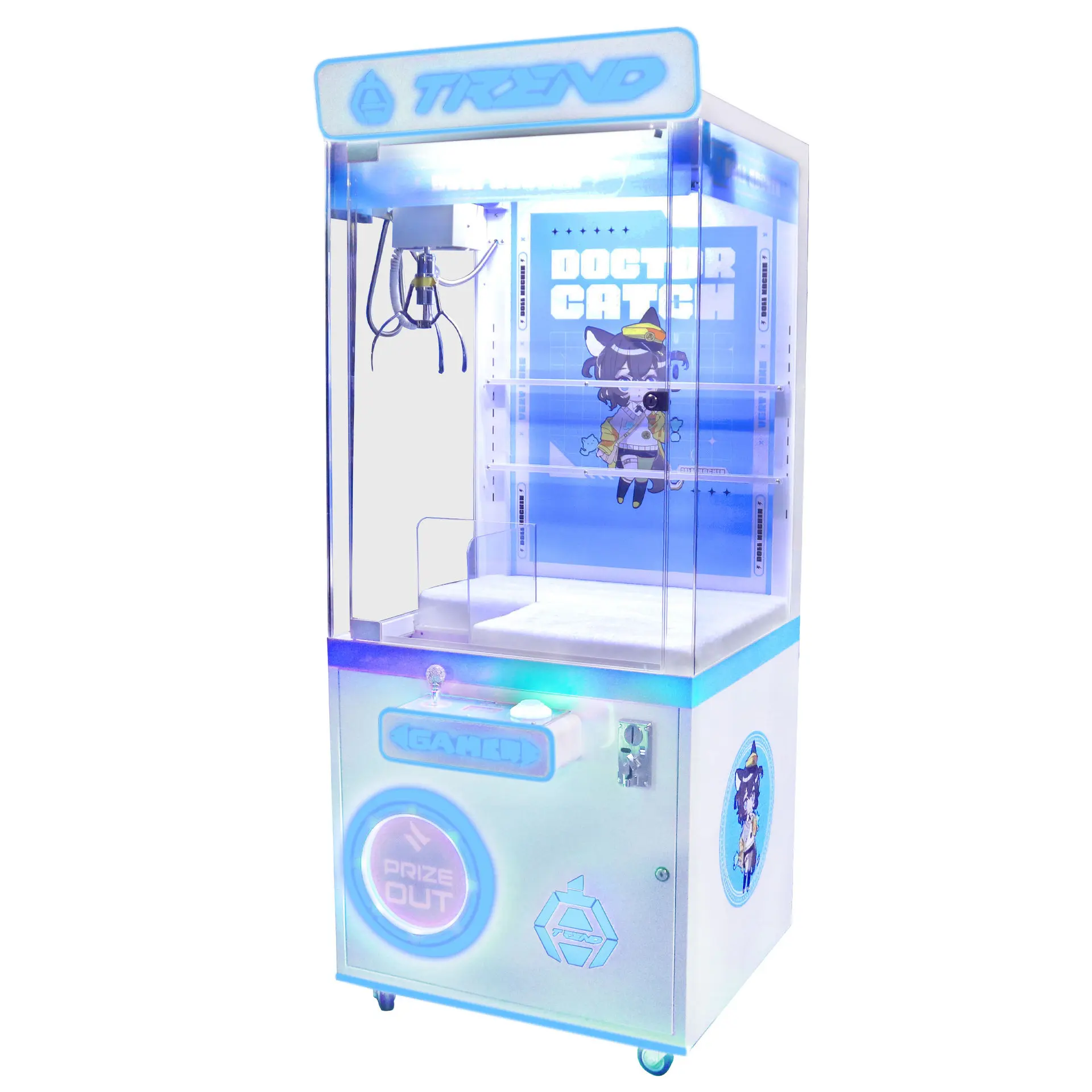 Amusement Game Machine Coin Operated Machine Shopping Mall Crane Claw Machine for Game Room