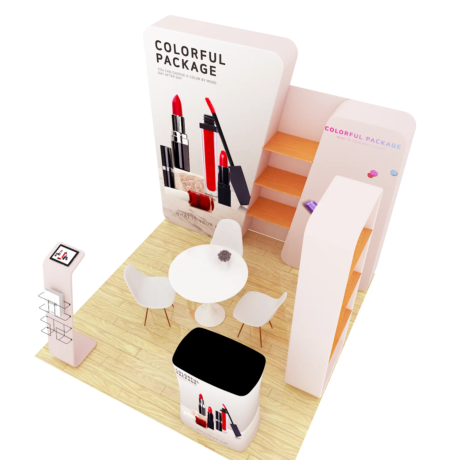 3x3 Shell Scheme Exhibition Booth Panel for Trade Show Display