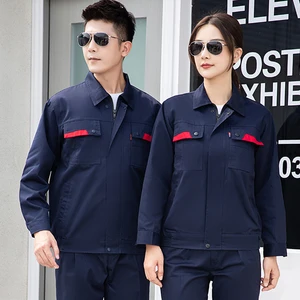 Wholesale Custom Logo Electronics Engineer Gas Stations Terminals and Factories Anti-static Engineering Uniform Work Wear Set
