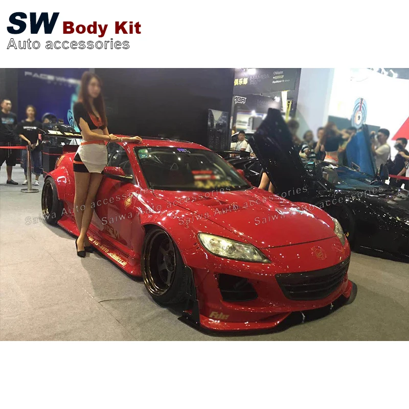 高品質ロケットバニー スタイル ワイドボディキット マツダ RX8
