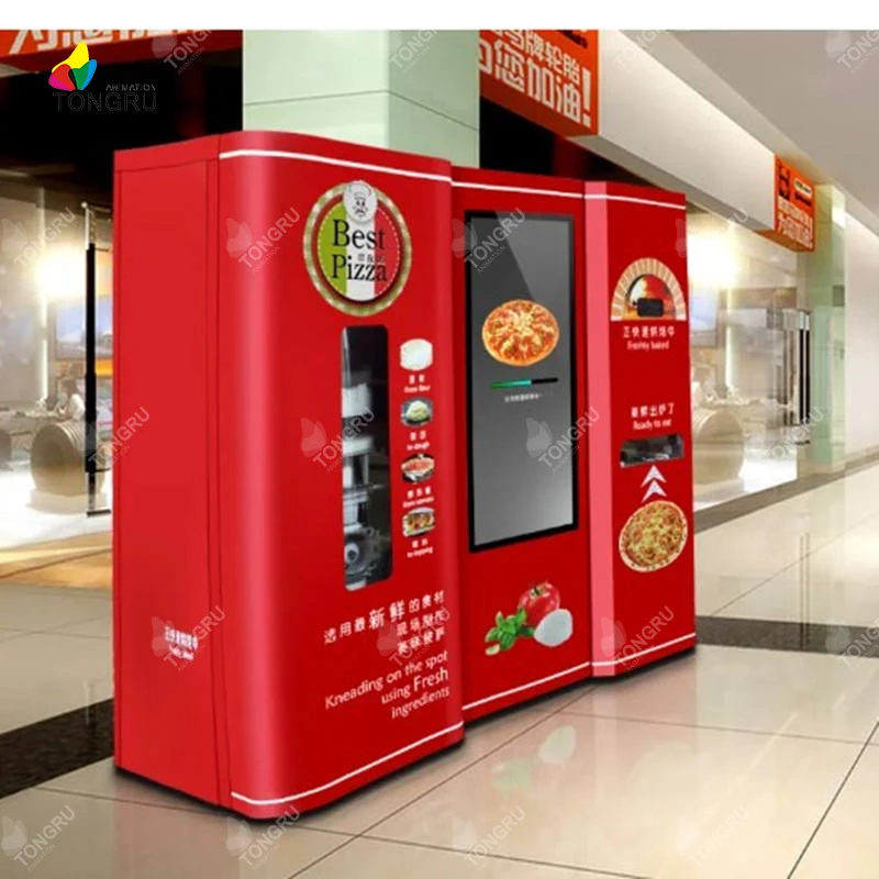 Custom Let's Pizza Vending Machine Pizza Atm Forno Vending Machine Automated Pizza Machine Smart
