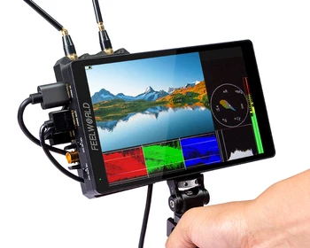 FEELWORLD F7 PRO 7 Inch 3D LUT Touch Screen Camera Monitor Director HDRPower and Install Kit 4K 60Hz HD Dslr Field Monitor detail image