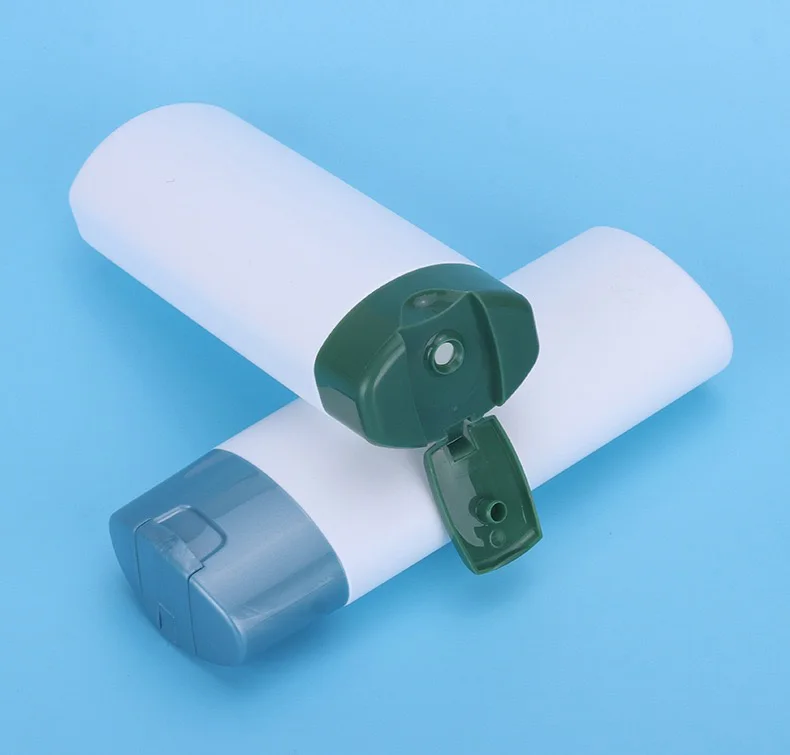 Deluxe Custom Body Wash Plastic Bottle Flat Bottle 400ml Shampoo Conditioner Lotion Pump Plastic Refillable Bottle