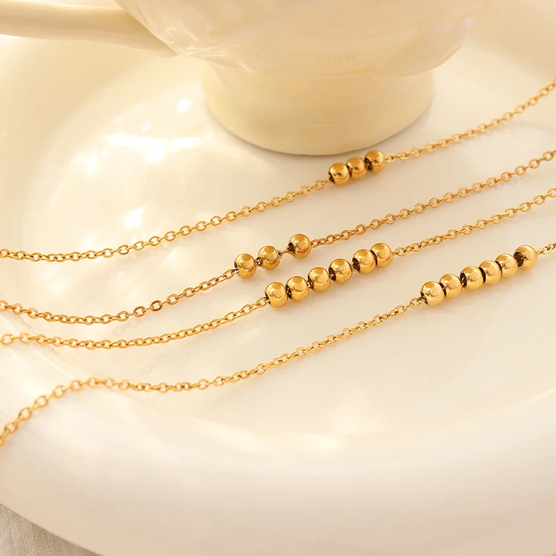 18K Gold Filled Evil Eye Necklace For Women - Dainty Chain, Cubic Zirconia, Adjustable 18-20 Inch