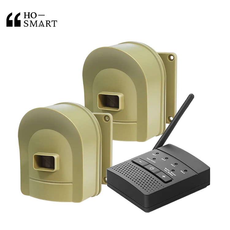 Rechargeable Battery Security Beams Alarm System Home Driveway Alarm System Wireless Motion Detector Alarm