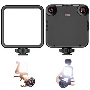 VL-81LED Video Light Softbox Portable Camera/Photo Light + 3200K-5600K Bi-Color 3000mAh Rechargeable Battery Dimmable for detail image