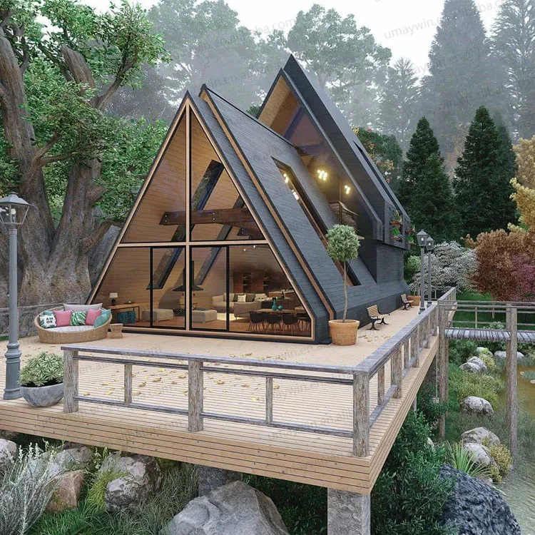 Tm10 New Design Wooden Holiday Resort Triangle Tree House Buy Tree