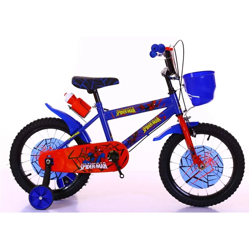 Vélo Spider-man pour enfants de ans, vélo à deux places de 16