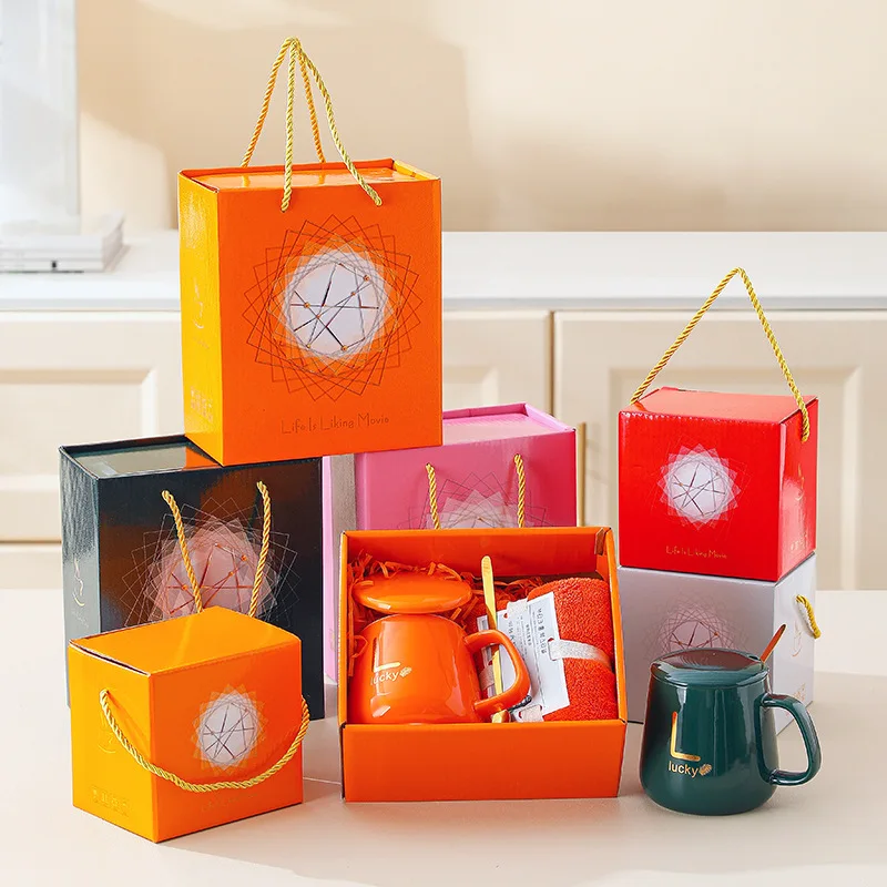 Valentines Wedding Gifts For Guests Birthday Souvenirs Mug Cup Towel