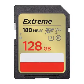 Original for  Extreme 256GB Memory Card 32GB/64GB/128GB/512GB up to 180MB/s Class10 Plastic for Camera