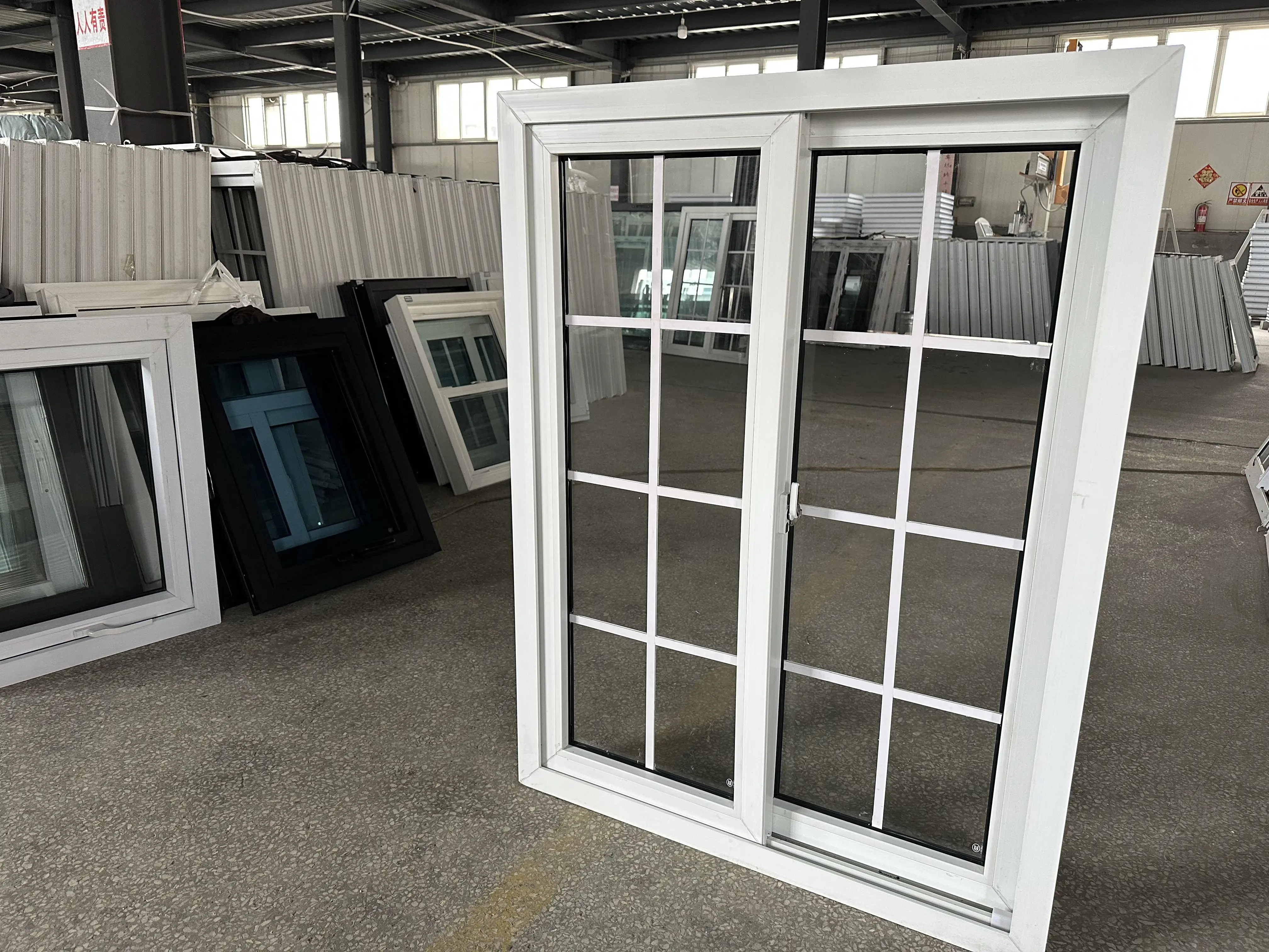 Customized Dominican Designs Upvc/Pvc Small Sliding Window Window Glass for Frame Sliding Balcony Window