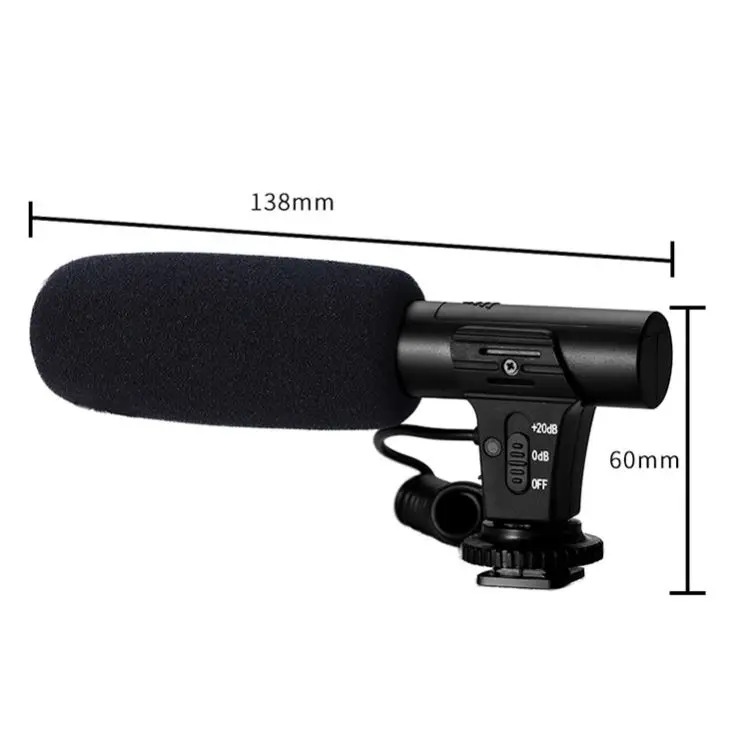 Digital Camera Audio Recorder Wireless Collar Microphone Youtuber Vlogging Video Mic for Mobile Shotgun Microphone