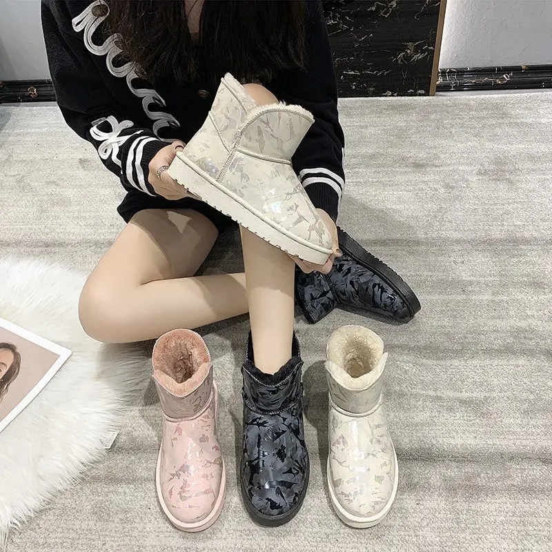 Boots Waterproof Womens Combat Boots 