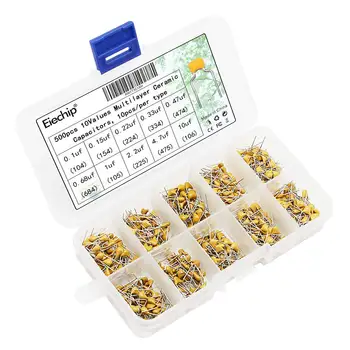thumbnail image 2 of 100 Stück 10 µF Multilayer Monolithic Ceramic Capacitor Assortment Kit 2 of 5