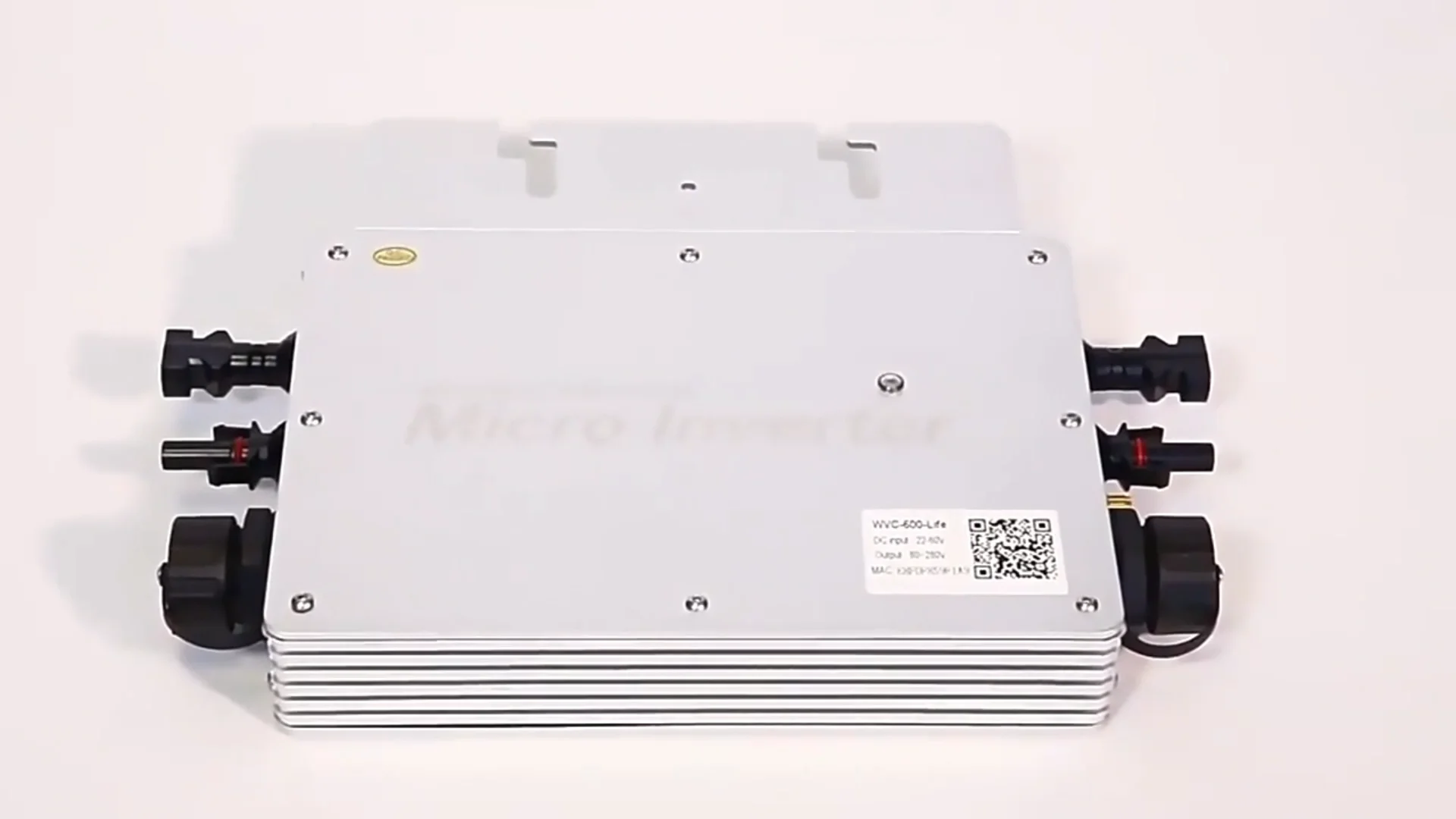 600W 700W Solar Grid Tie Micro Inverter - 2.4G Wireless Waterproof, 120V/230V Dual Voltage With Phone App Monitoring