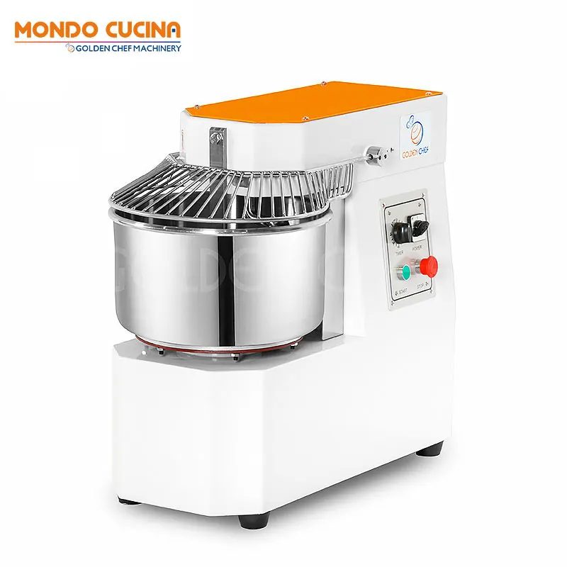 Commercial Heavy Duty Pizza Dough Mixer Paster Kneader Machine 20kg Spiral  Mixer 50 Litre Dough Mixer Stainless Steel