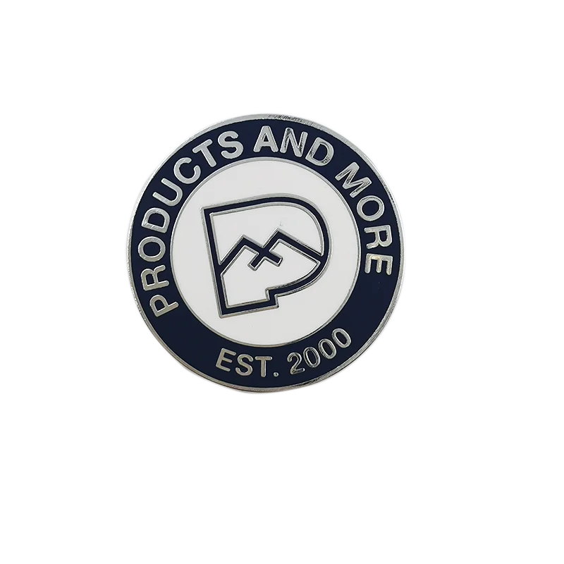 Custom Various Design Metal Ball Markers Golf Accessory With Your Own Logo Magnetic Alphabet Golf Ball Marker supplier