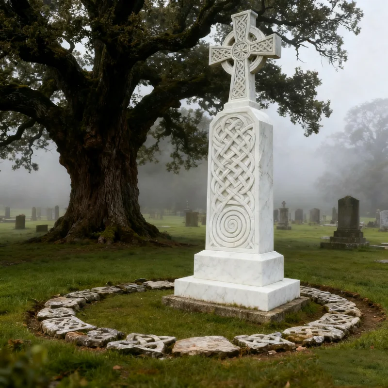 product bianco carrara marble tombstones and monuments with angel  heart shape headstone design for cemetery white marble tombstone-4