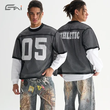 ★送料・関税込★YESEYESEE★Y.E.S Mesh Football Tee★Tシャツ H3afa755bb9ad41e396d9f58f6f995