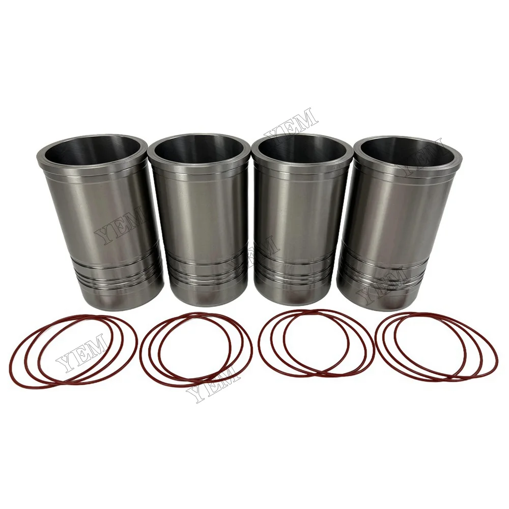 Cylinder Liner With Ring Fit for YTO LRC4108T60 Engine Parts