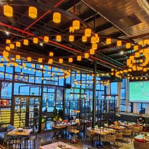 ECOJAS Custom Creative Art Chandelier Hotel Villa Restaurant Lamp Modern Restaurant Project Custom Large Art Chandeliers