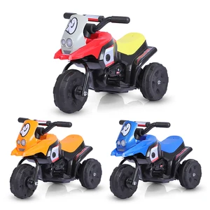 2026 Newest Mini Battery-Powered Plastic Motorcycle Toy for Kids 2-Wheel Small Car for Baby