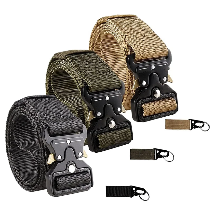 Lightweight Tactical Belt Riggers Belts Men and Women Quick Release Heavy Duty Men and Women Tactical Belt