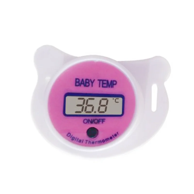 Factory Price Digital Oral & Armpit Thermometer Household Safety Care Baby Nipple Thermometer Plastic Electric Power Source