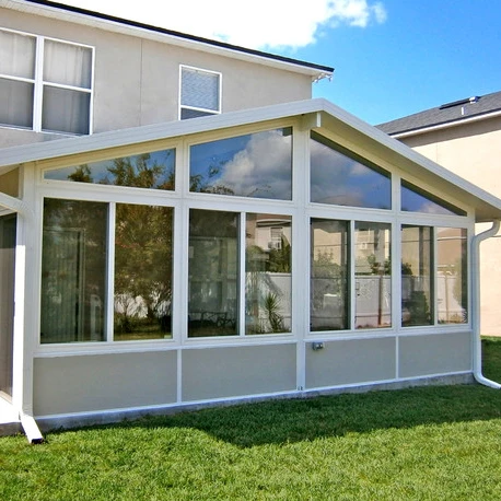 高級強化断熱ガラスハウス 温室サンルーム ウッドアルミサンルーム Buy 現代ガラスの家 強化断熱ガラス家 アルミグリーン太陽の部屋 Product On Alibaba Com