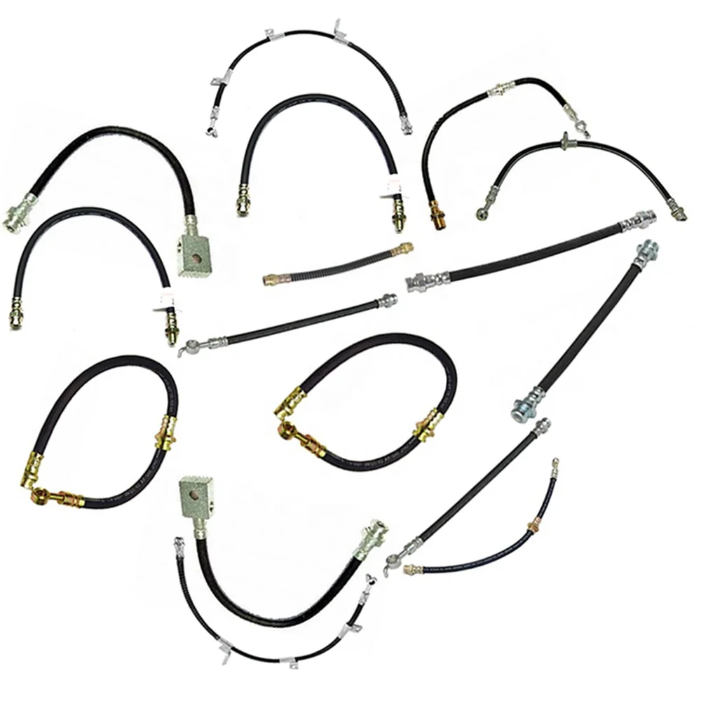 ALB-1601075082990 Car Parts Hot Selling Brake Hose For FLEXIBLE FRENO DELANTERO Chevrolet Optra WILDLANDER Sienna Nissan PICK UP YARIS SCION