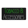 Letrero de neón TABACO Y ACCESORIOS