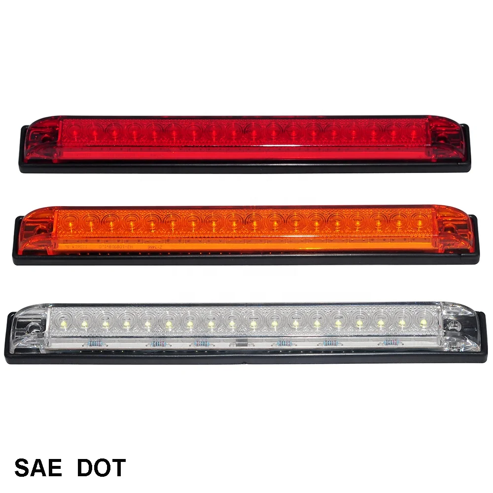 Slim Line LED Utility Lights Marker Lights 4inch 6inch 8inch for Boats Accent Interior and Trailer