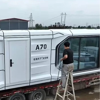 MingSuTianXia The new luxury option prefabricated capsule portable home comes with an overall intelligent control system
