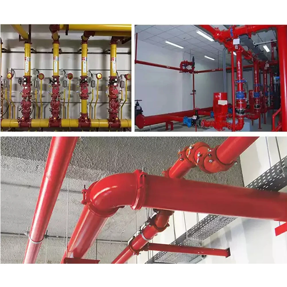 Fire Protection Certificate Approved Grooved 3g Mechanical Tee Grooved