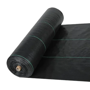 White & Black Agriculture PP Weed Mat Fabric Custom-Size Non-Woven Ground Cover for Landscaping & Weed Control