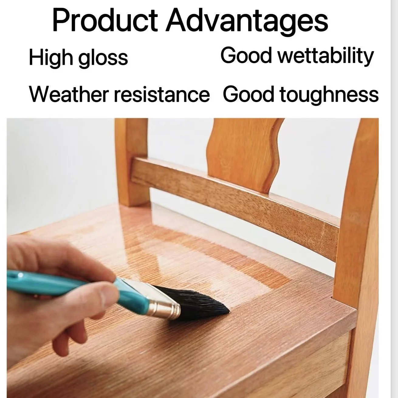 Soybean Oil Alkyd Resin Coating Enamel Wood Paint Low Cost Alkyd