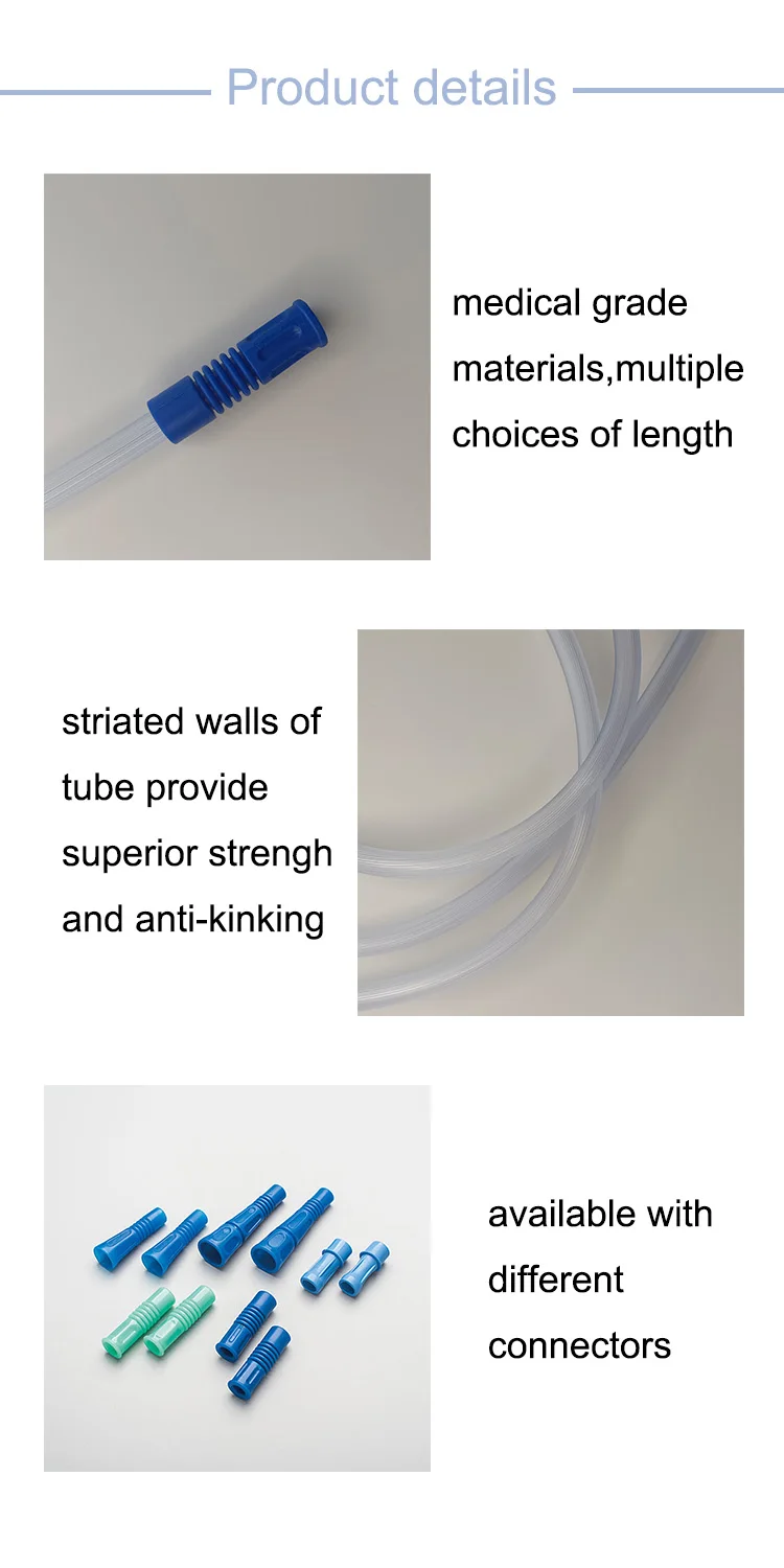 Hospital Pvc Connecting Tube Yankauer Suction Connecting Tube Yankauer ...