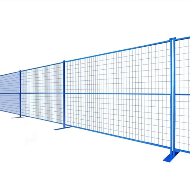 High Quality Temporary Construction Barrier Safety Heavy Duty Removable Iron Fence details