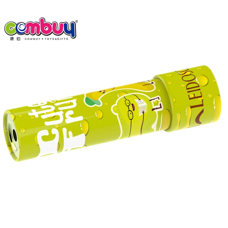 Забавный подарочный набор красочный средний железный детский калейдоскоп игрушка