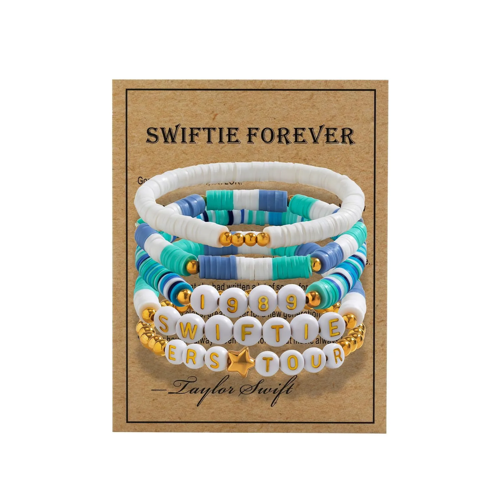 Taylor Album Inspired Bracelets - Bohemian Friendship Jewelry