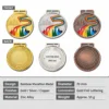 Rainbow Marathon Medal