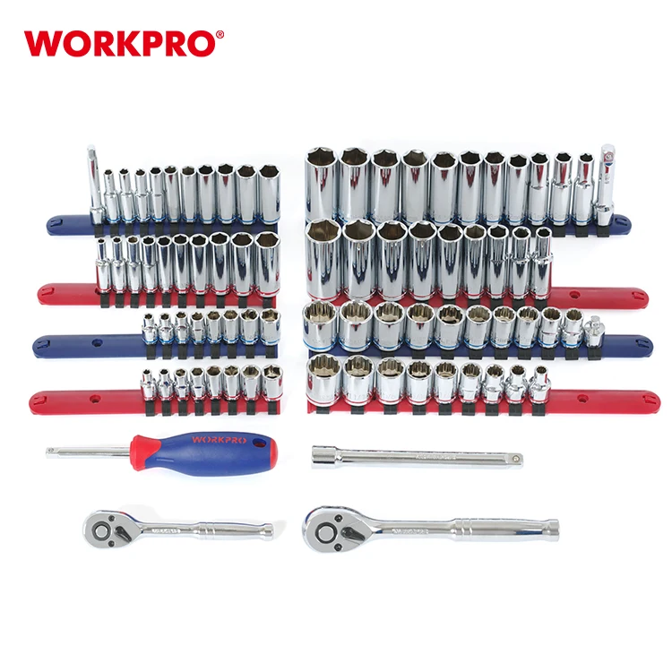 WORKPRO 322PC General Household Tool Set Kit with Carrying Tool Storage Bag