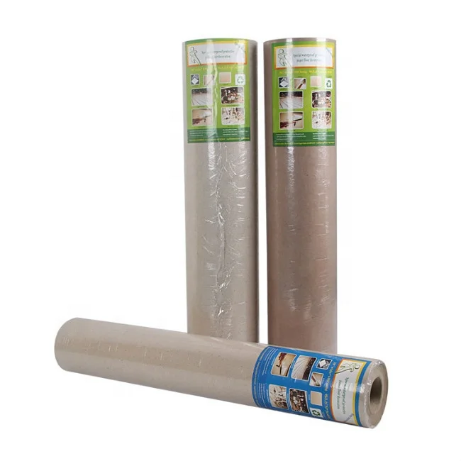 Heavy Construction Floor Protection Paper Roll,Hardwood Floor Surface