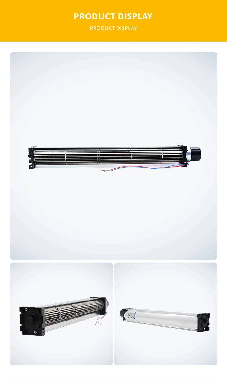 Cross Flow Fan, QG030-353/14, 24VDC, 9.6W, 3850RPM - detail 4