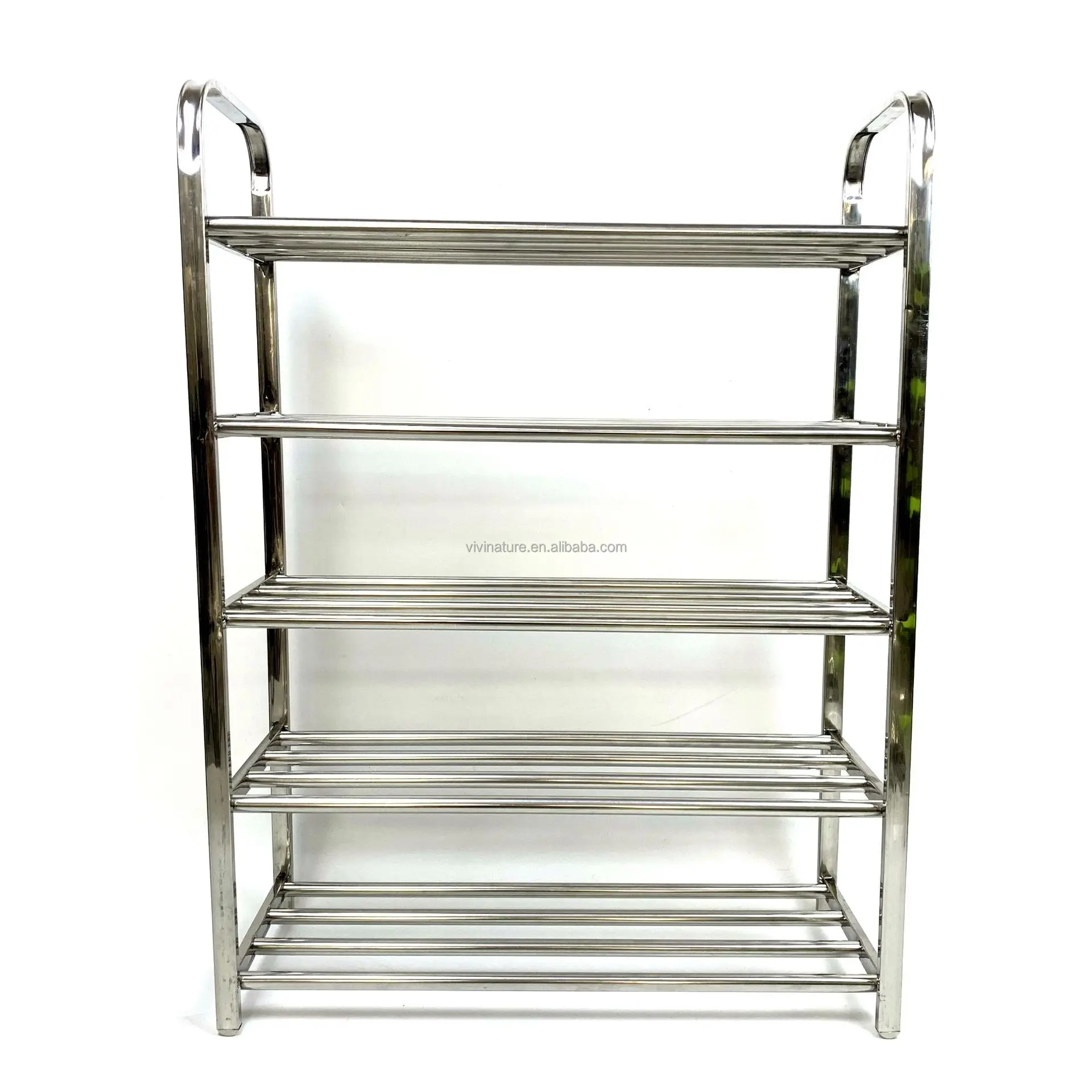 Stainless Steel Shoe Racks - Versatile Storage Solutions